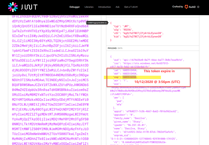 php libary to decode jwt