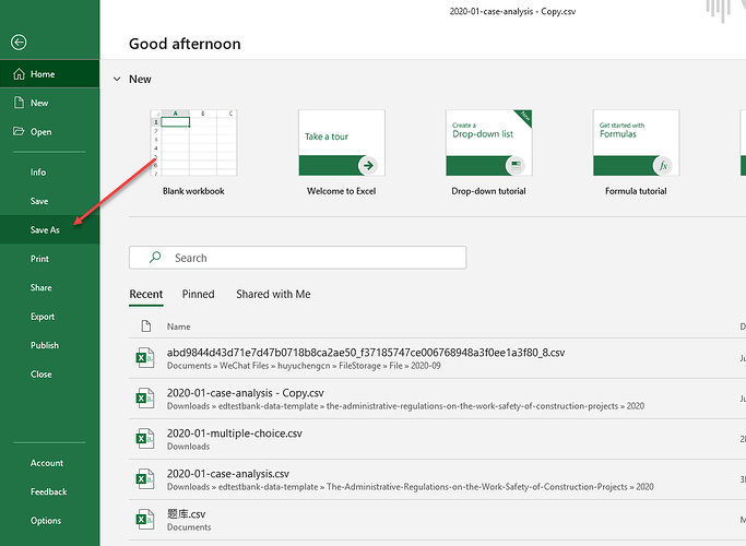 Как сохранить csv в utf 8 из excel